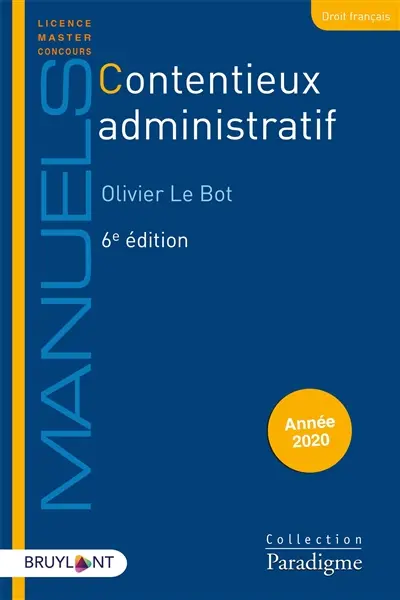 Contentieux administratif : année 2020