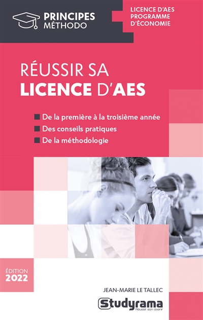 Réussir sa licence d'AES : licence d'AES, programme d'économie