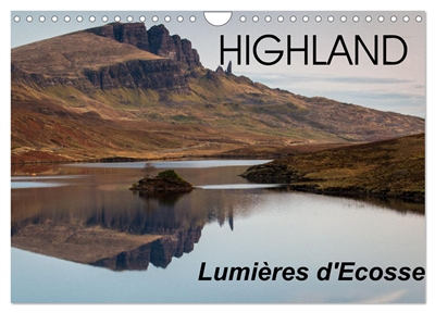 HIGHLAND, Lumières d'Ecosse (Calendrier mural 2025 DIN A4 vertical), CALVENDO calendrier mensuel : Voyage dans les magnifiques paysages des Highland au Nord de l'Ecosse