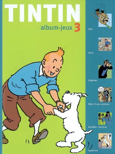 Tintin, album-jeux. Vol. 3