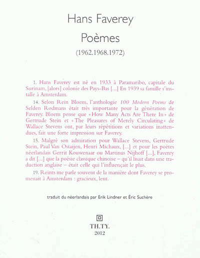 Poèmes : 1962, 1968, 1972