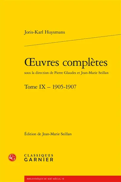 Oeuvres complètes. Vol. 9. 1905-1907