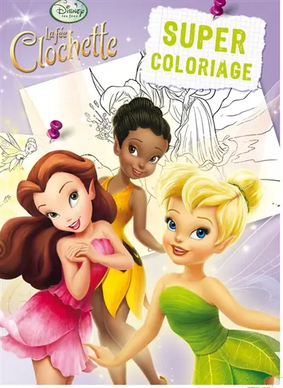Fée Clochette : super coloriage