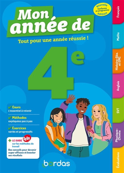 Mon année de 4e : tout pour une année réussie !