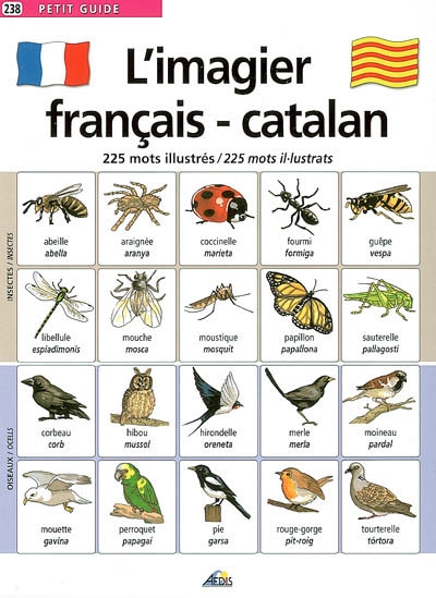 L'imagier français-catalan : 225 mots illustrés