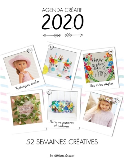 Agenda créatif 2020 : 52...