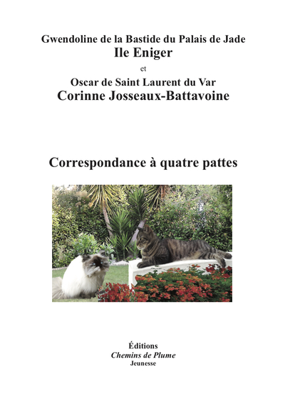 Correspondance à quatre pattes : Gwendoline de la bastide du palais de jade et Oscar de Saint-Laurent-du-Var