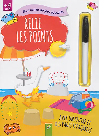 Relie les points : + 4 ans