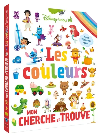 Les couleurs : mon cherche et trouve : plus de 100 éléments cachés