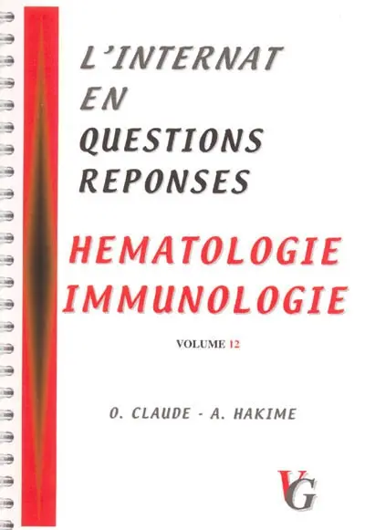 Hématologie, immunologie