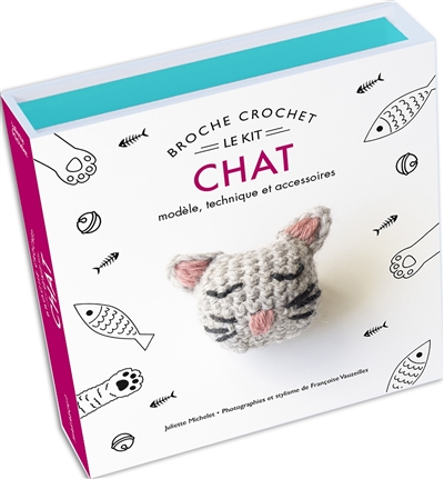 Le kit broche crochet chat : modèle, technique et accessoires