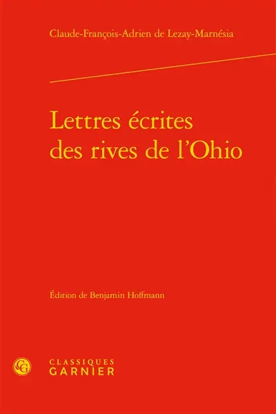 Lettres écrites des rives de l'Ohio