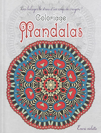 Mandalas : coloriage : grand format