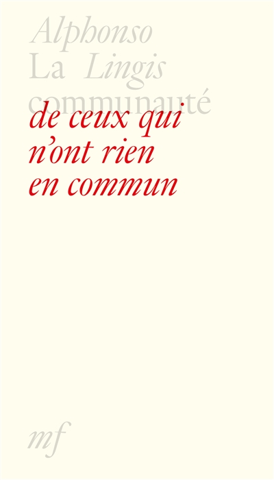 La communauté de ceux qui...