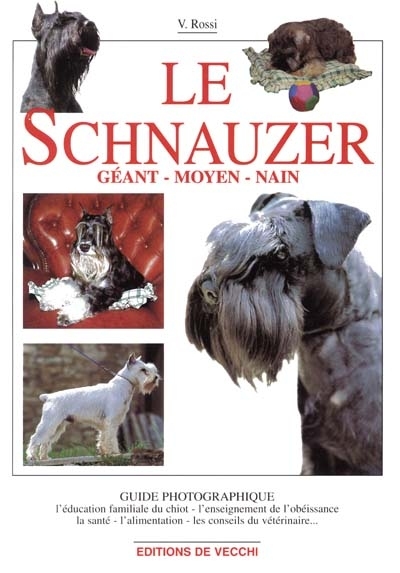 Le schnauzer : géant, moyen, nain