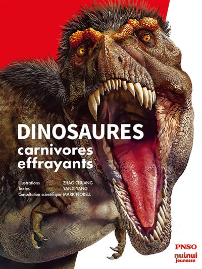 Dinosaures carnivores effrayants