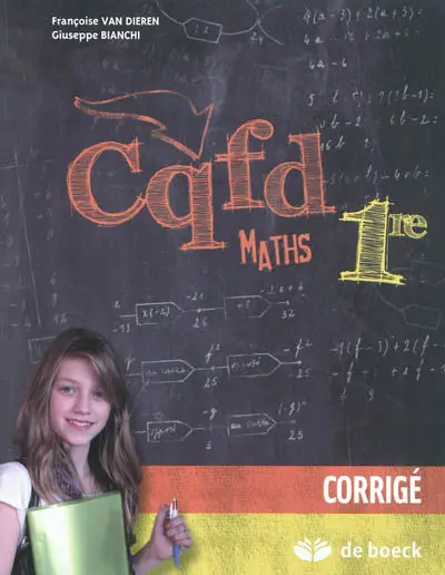 CQFD maths 1re : corrigé