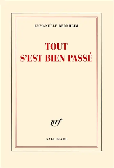 Tout s'est bien passé