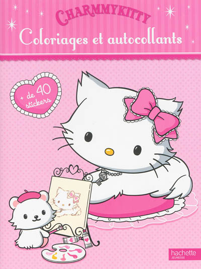 CharmmyKitty : coloriages et autocollants