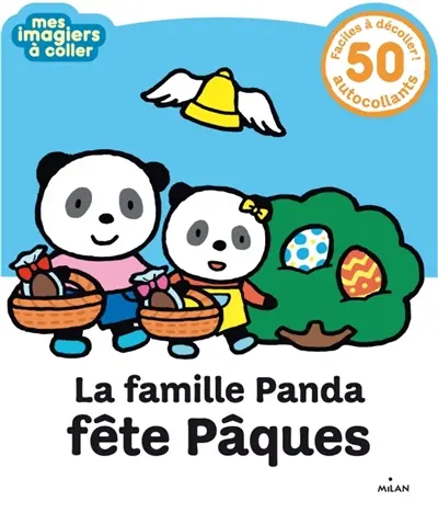 La famille panda fête Pâques