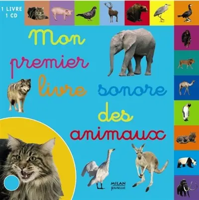 Mon premier livre sonore des animaux