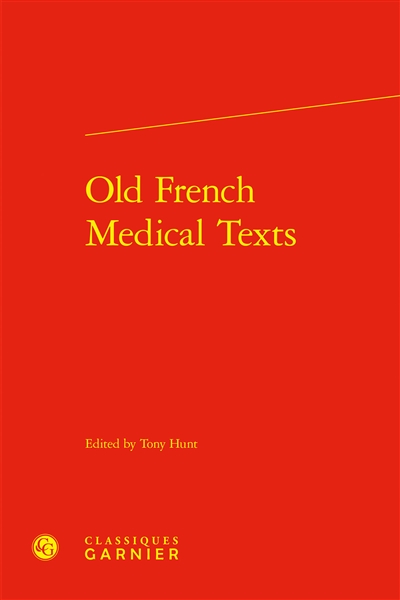 Old French medical texts