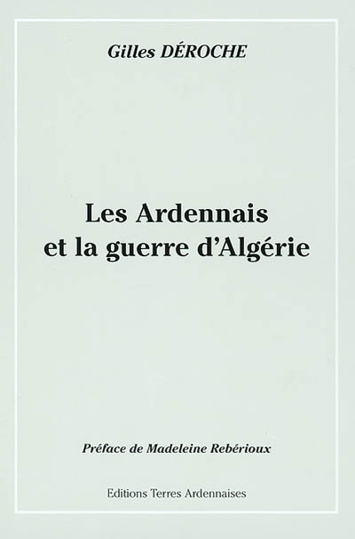 Les Ardennais et la guerre d'Algérie