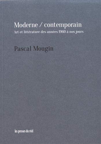 Moderne-contemporain : art et littérature des années 1960 à nos jours