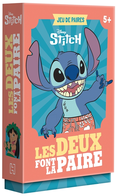 Stitch : les deux font la paire : jeu de paires