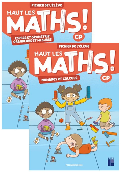 Haut les maths ! Cp - Fichier de l'élève en 2 volumes