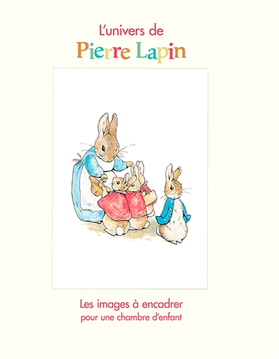 L'univers de Pierre Lapin : les images à encadrer pour une chambre d'enfant