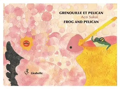 Grenouille et pélican. Frog and pelican