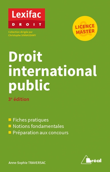 Droit international public : licence & master