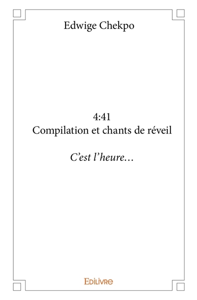 4:41 Compilation et chants...