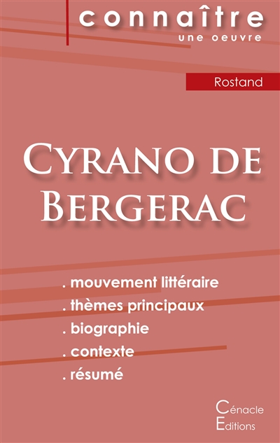 Fiche de lecture Cyrano de...