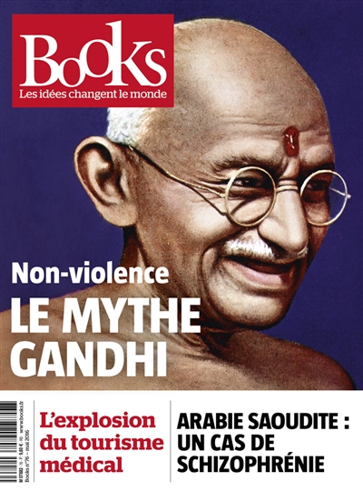 Books, n° 76. Non-violence : le mythe Gandhi