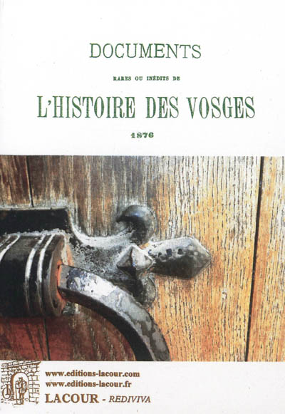 Documents rares ou inédits...