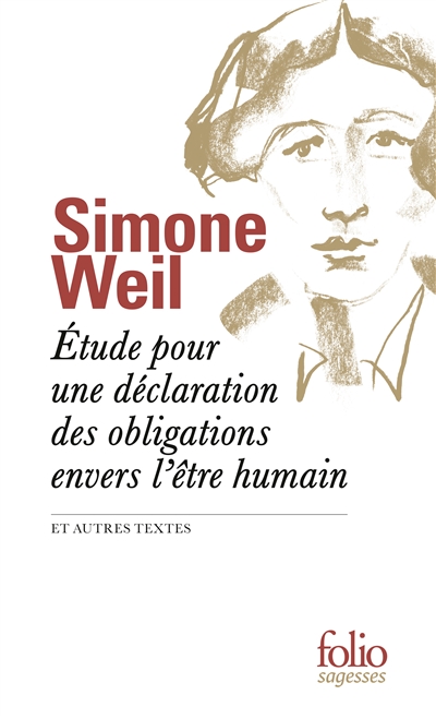 Etude pour une déclaration...