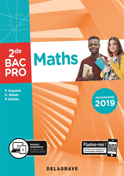Maths, 2de bac pro : programme 2019