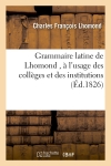 Grammaire latine de Lhomond