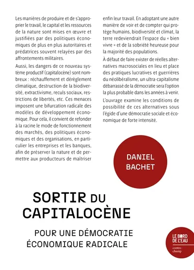 Sortir du capitalocène : pour une démocratie économique radicale
