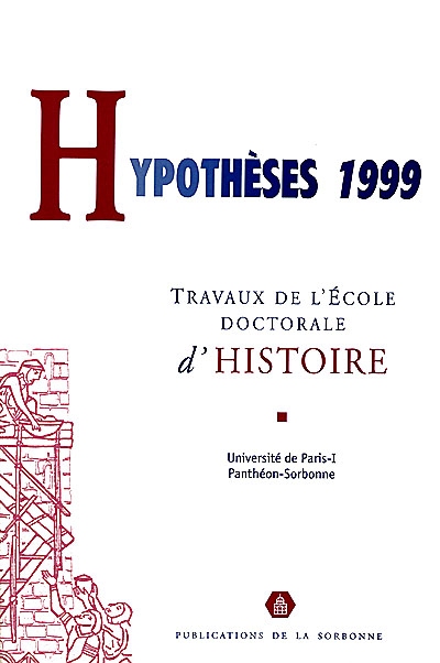 Hypothèses 1999 : travaux...