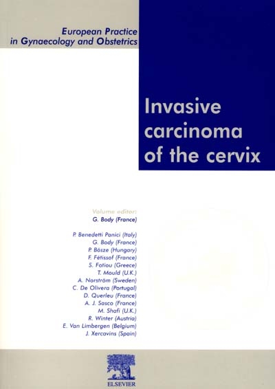 Invasive carcinoma of the cervix