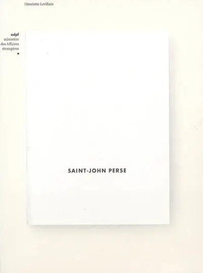 Saint-John Perse