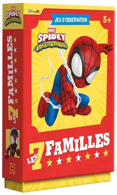 Spidey et ses amis extraordinaires : les 7 familles : jeu d'observation