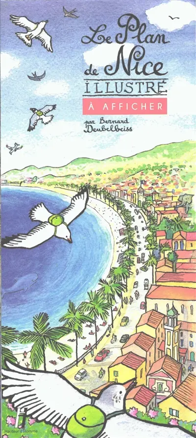 Le plan de Nice illustré : à afficher