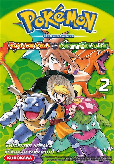Pokémon : la grande aventure : Rouge Feu et Vert Feuille-Emeraude. Vol. 2