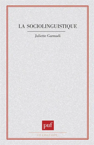 La Sociolinguistique