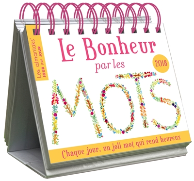Le bonheur par les mots 2018