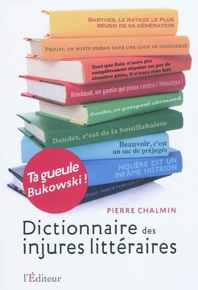 Ta gueule Bukowski ! : dictionnaire des injures littéraires